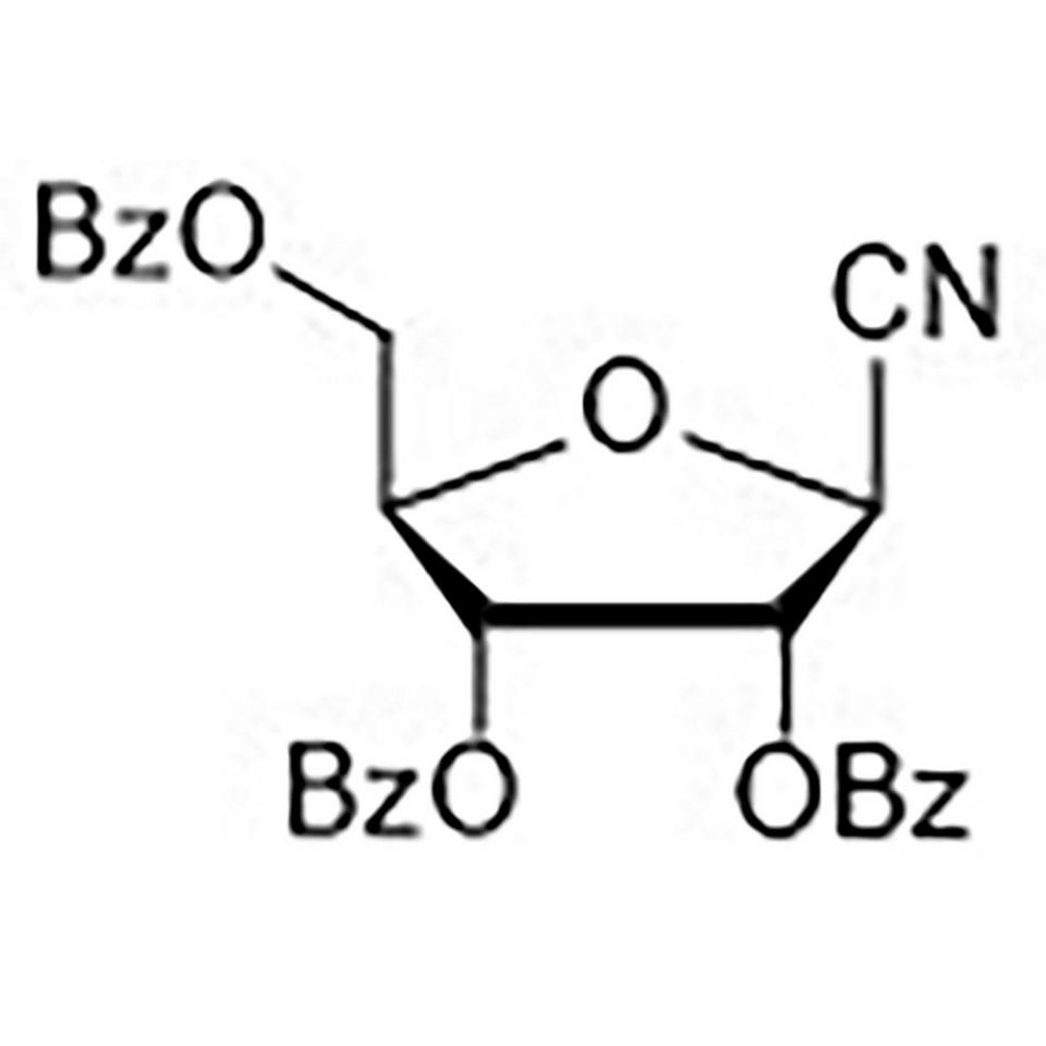 2,3,5-Tri-O-benzoyl-β-D-ribofuranosyl cyanide, 1 g, Glass Screw-Top